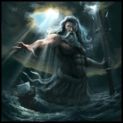  Neptune, Roman God of Water and the Sea