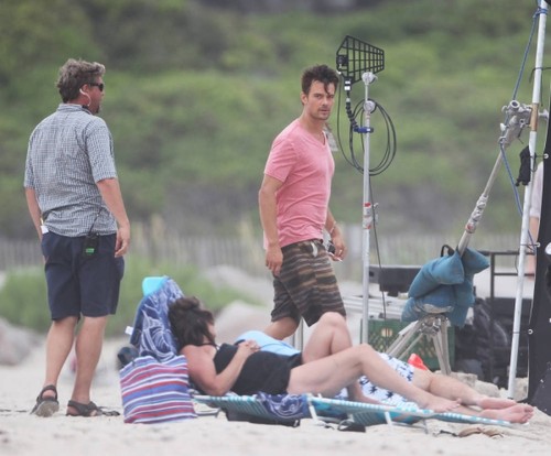  On set of 安全 Haven 30/07/2012