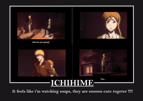 Orihime and Ichigo <3