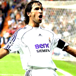  Raul Real Madrid