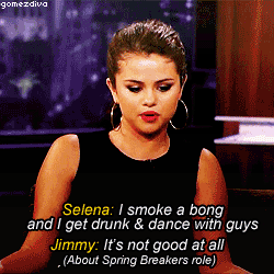  Selena Gonez on Jimmy Kimmel Live