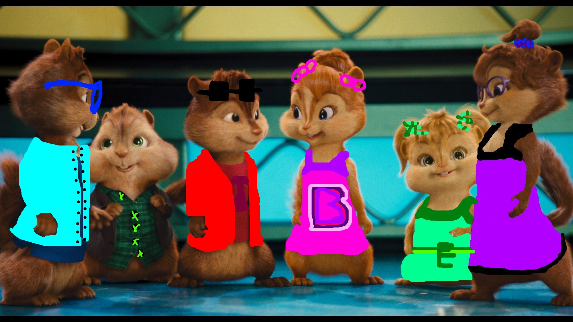 chipmucks and chipettes.