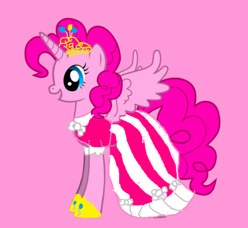 if pinkie pie was a princess