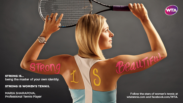 Maria Sharapova in Strong Is Beautiful: Celebrity Campaign