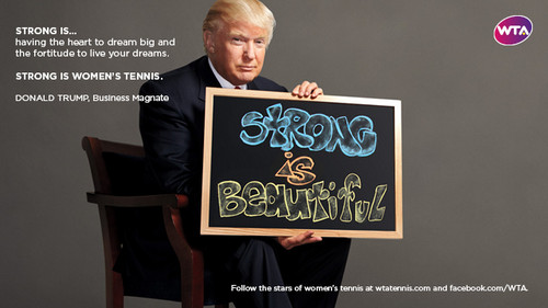 Donald Trump in Strong Is Beautiful: Celebrity Campaign