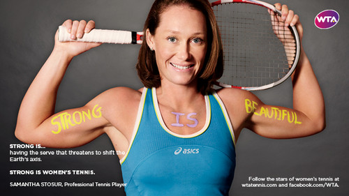  Samantha Stosur in Strong Is Beautiful: Celebrity Campaign