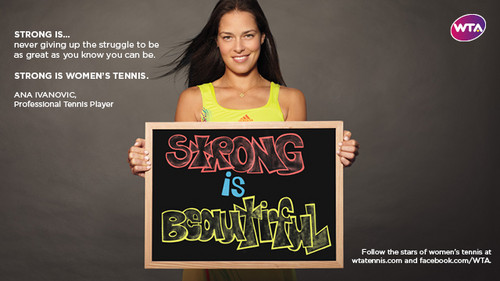  Ana Ivanovic in Strong Is Beautiful: Celebrity Campaign