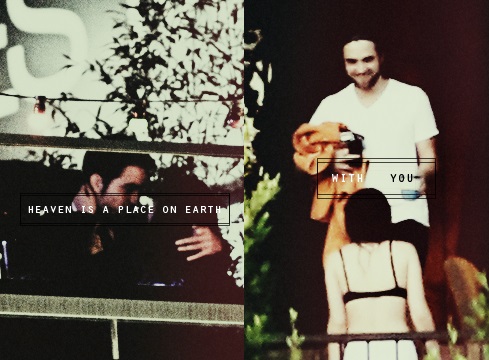  'when i looked at Robert, it was like i could look into his moyo & he could do the same' ~Kristen