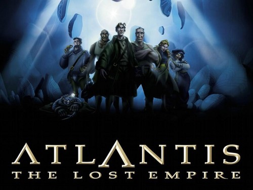  Atlantis The Lost Empire karatasi la kupamba ukuta
