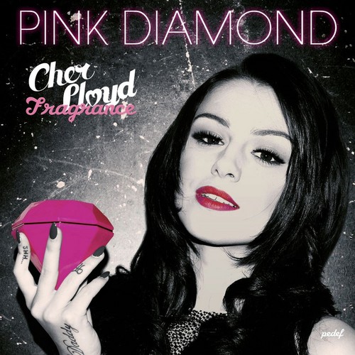  Cher Lloyd berwarna merah muda, merah muda Diamond♥