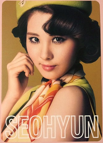  Girls' Generation's bức ảnh cards from their 2nd Nhật Bản Tour