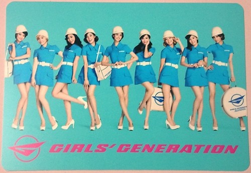  Girls' Generation's foto cards from their 2nd Jepun Tour