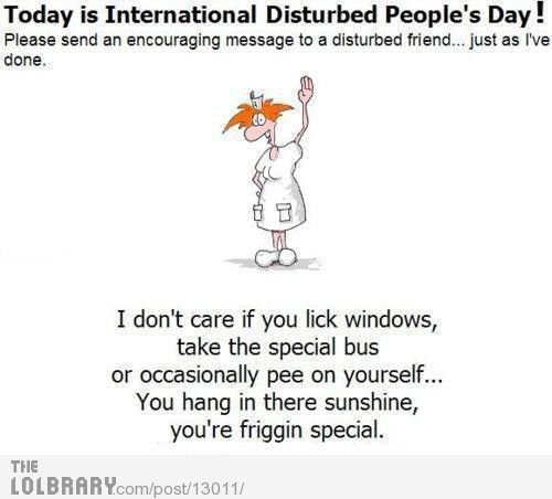  International Disturbed People's jour