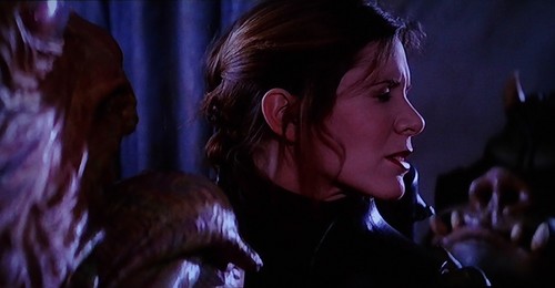 Jabba licking Leia