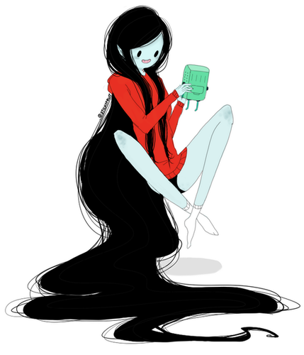 Marceline with BMO