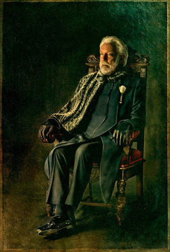  Official 'Catching Fire' Portraits - President Snow