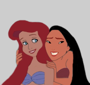  Pocahontas and Ariel: Best 프렌즈