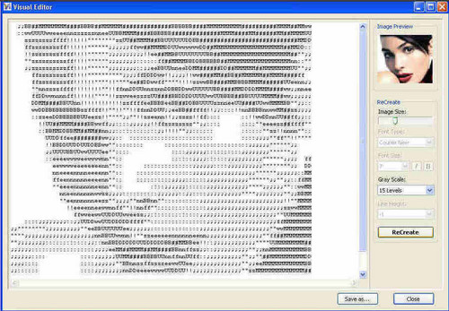  acak ASCII from http://www.bestshareware.net/ascii-art-generator.htm