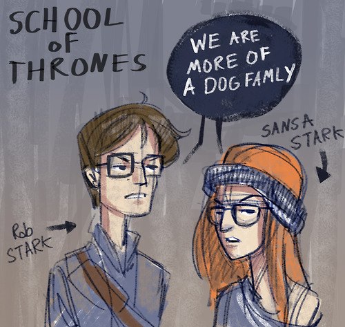  Robb & Sansa Stark