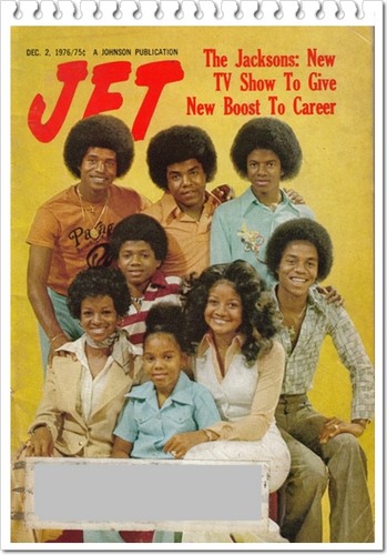 The Jackson Family On The Cover Of "JET" Magazine