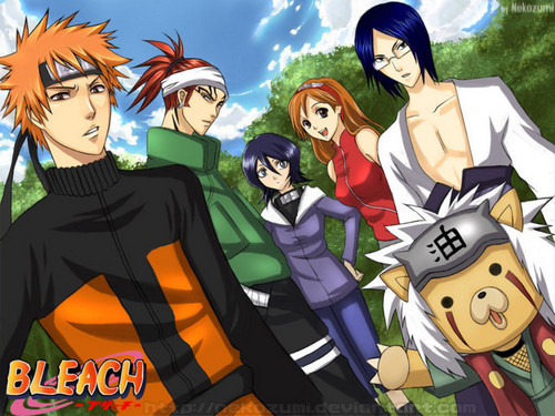  bleach and naruto crossover