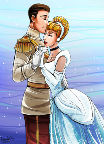  Aschenputtel and prince charming