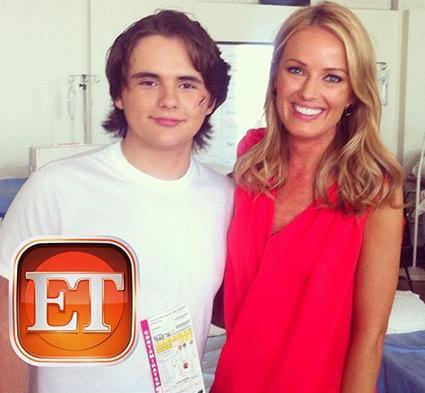  prince jackson and brooke anderson march 2013