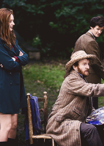  Amy, The Doctor and Rory