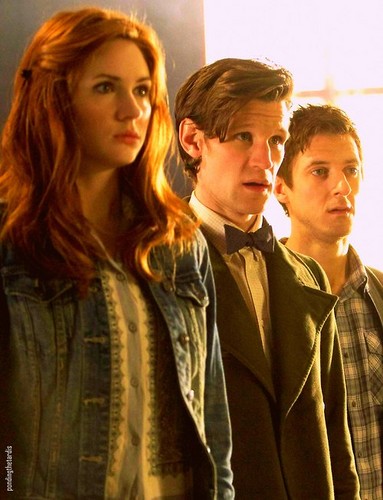  Amy, The Doctor and Rory