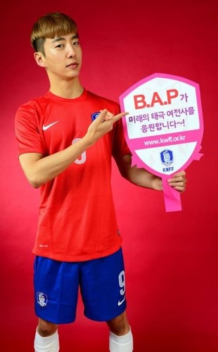 B.A.P for Korea Women's Football Federation 