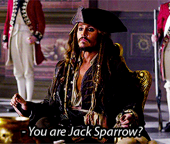  Captain Jack Sparrow!