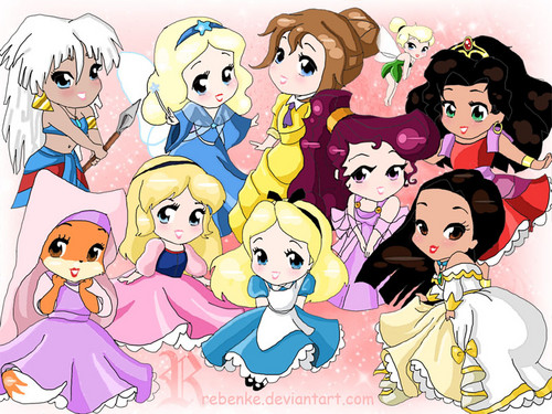  Disney Heroines