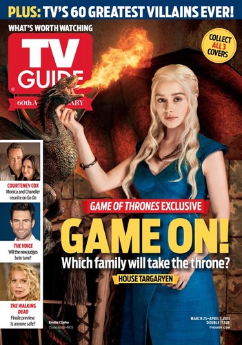  Game of Thrones - TV Guide Cover