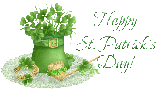  Happy St. Patrick's 日 Cynti