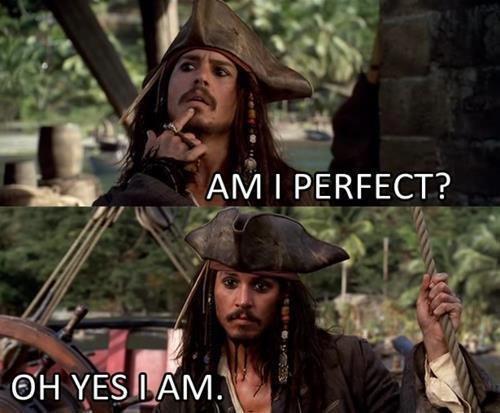  Is Jack Sparrow perfect?