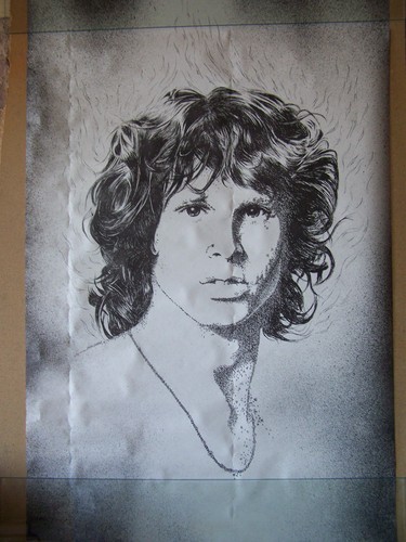  Jim Morrison poster سے طرف کی Bob Dara