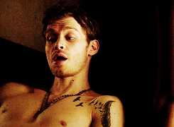  Klaus Mikaelson and his cute facial expressions