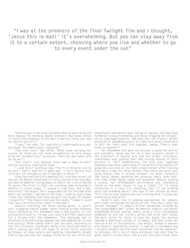  Magazine scans: Dazed & Confused (April 2013)