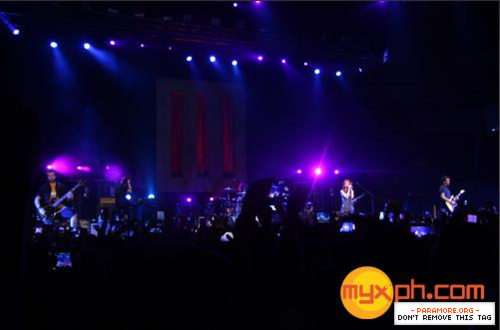  パラモア live at Mall of Asia Arena, Manila, Philiphines 15022013