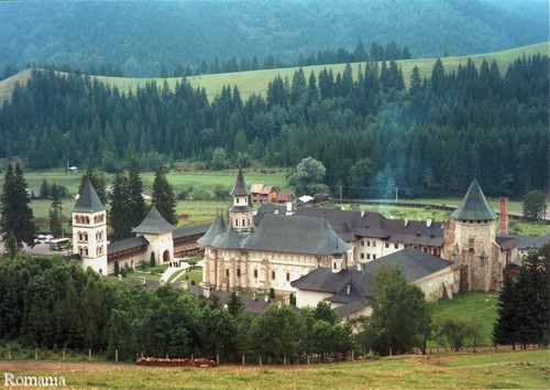  Putna monastery Romania Carpathian mountains