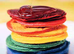  arcobaleno pancakes, pancake