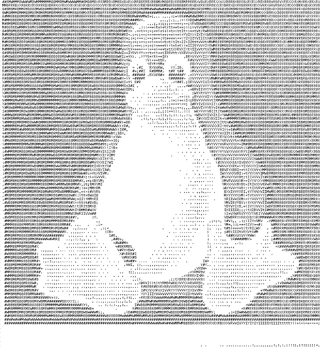  随意 ASCII from http://www.dougsartgallery.com/tux-ascii-art.html