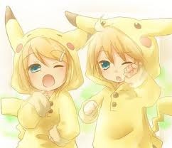  Rin and Len! Kawaii!