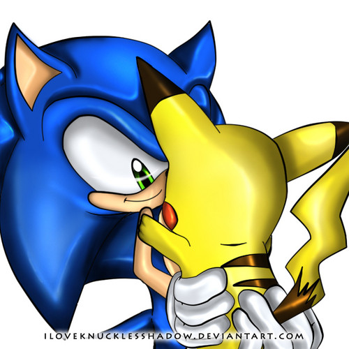  Sonic And Пикачу