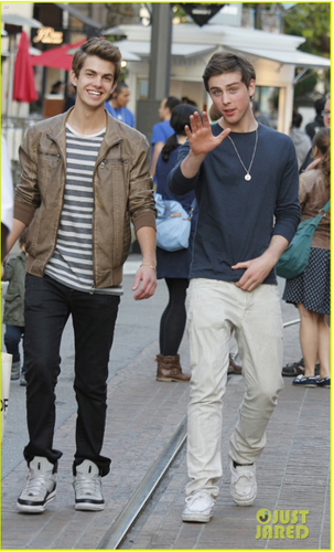  Sterling Beaumon and Cameron Palatas Walking in Los Angeles