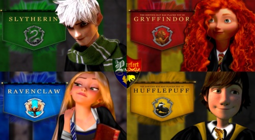  The Big Four- Hogwarts Style