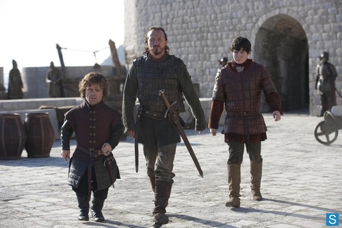  Podrick Payne, Tyrion Lannister & Bronn