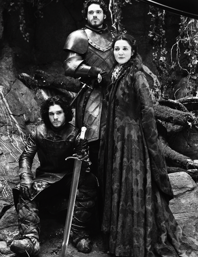  Jon Snow, Robb & Catelyn Stark