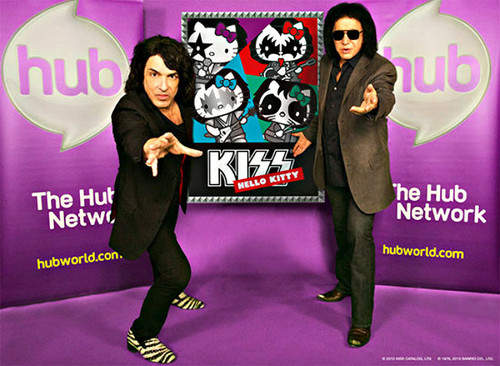  ★ Hello Kitty and Kiss team up for a TV series ﻿☆