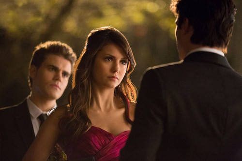 4x19 "Pictures of You" Promotional fotografias - Damon and Elena